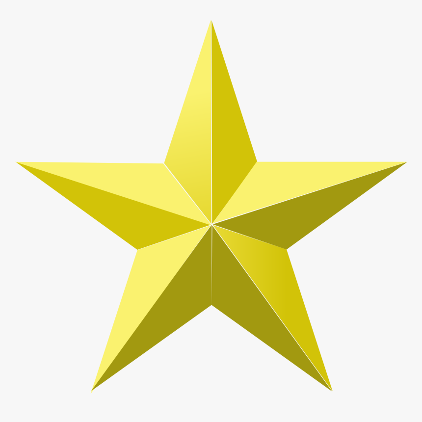 Star Png Images Download - Gold Star No Background, Transparent Png, Free Download