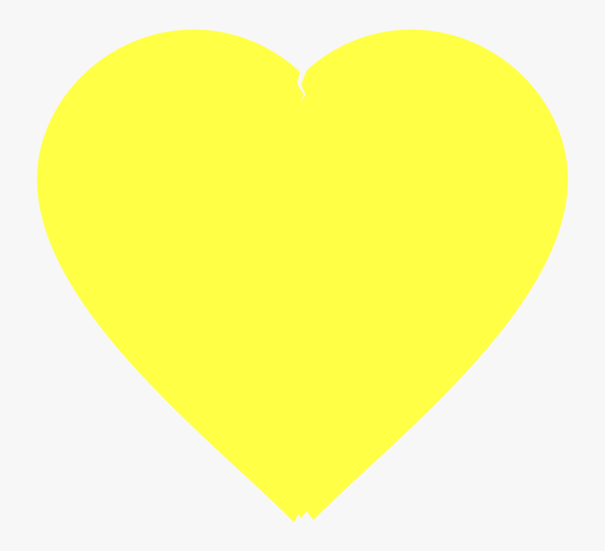 Download Yellow Heart Png File - Heart, Transparent Png, Free Download