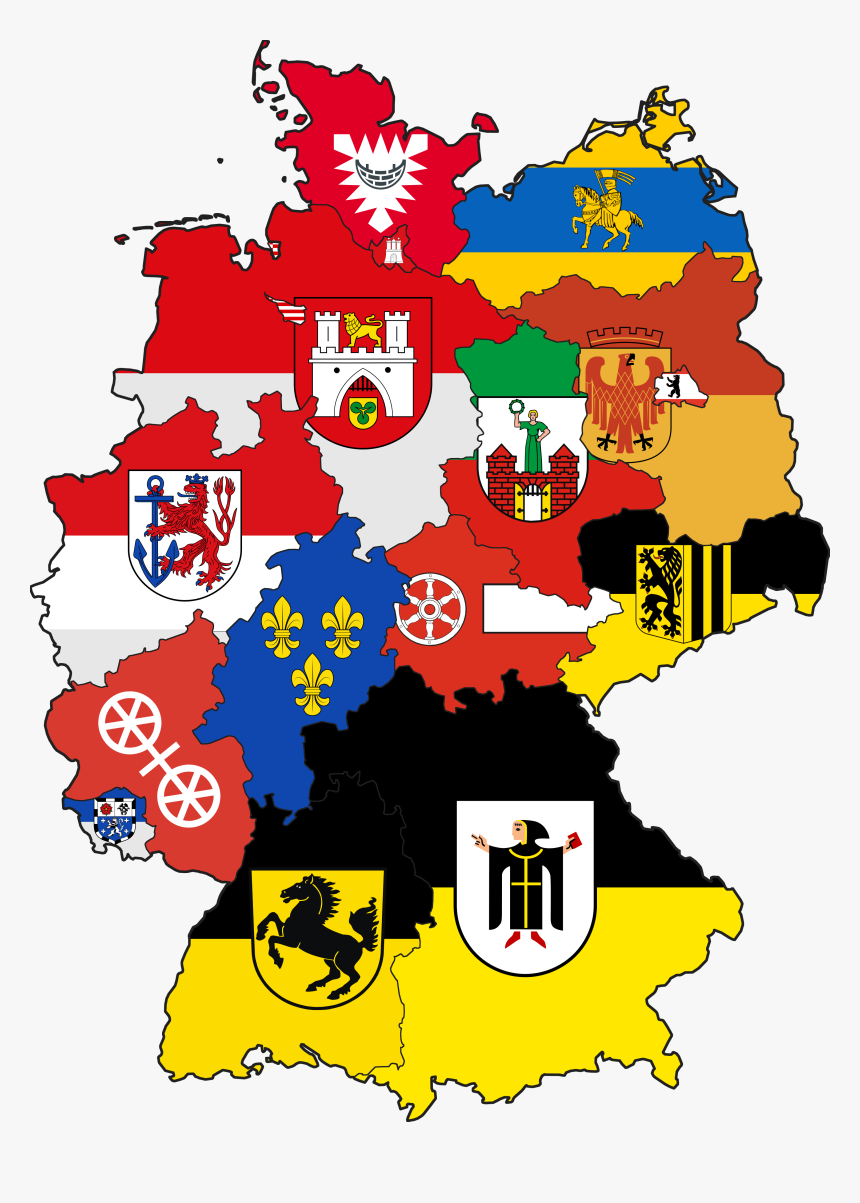 All German State Flags, HD Png Download, Free Download