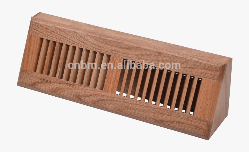 Wooden Register For Sidewall Baseboard - Plywood, HD Png Download, Free Download
