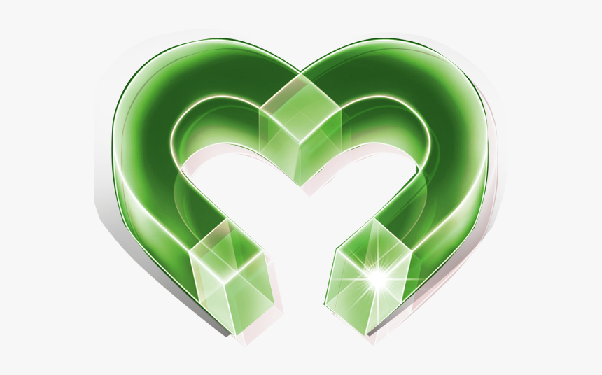 Heart Green Euclidean Vector Computer File - Heart, HD Png Download, Free Download