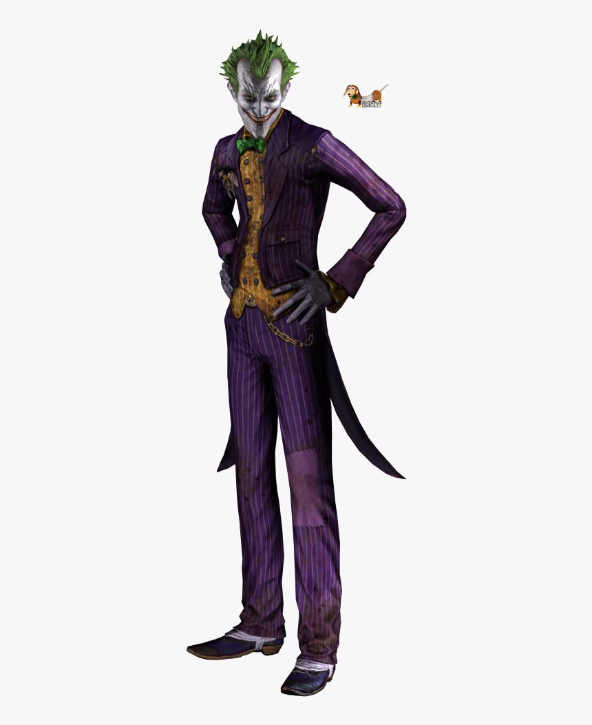 Transparent Batman Arkham City Png - Arkham Joker Costume, Png Download, Free Download