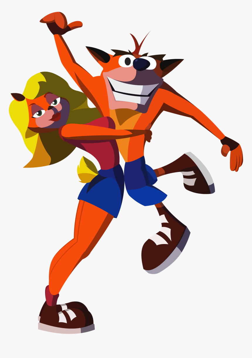 Crash And Tawna Bandicoot - Crash Bandicoot 1 Tawna, HD Png Download, Free Download