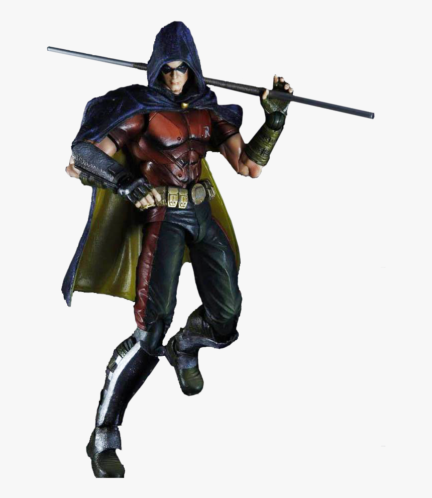 Figure Play Arts Kai - Batman Arkham Origins Robin, HD Png Download -  kindpng