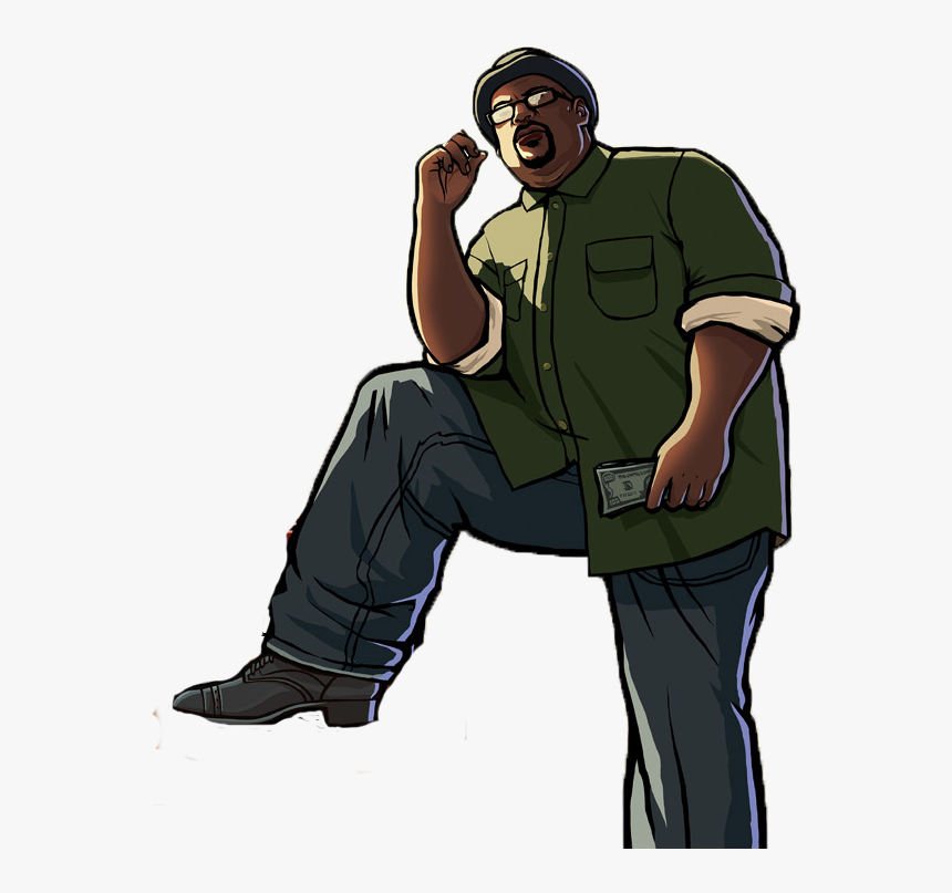 Transparent Gta Png - Gta San Andreas Character Png, Png Download, Free Download