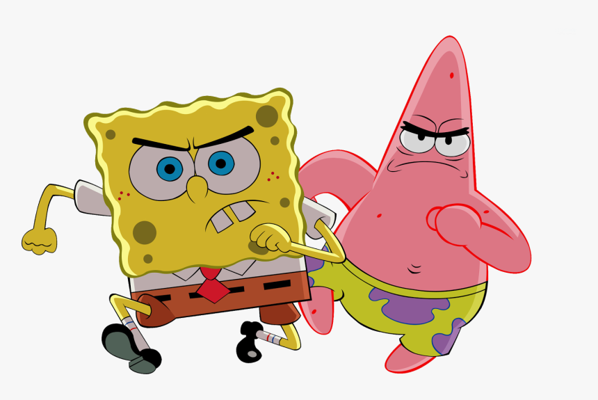 Spongebob Characters Png Download - Spongebob And Patrick Png, Transparent Png, Free Download