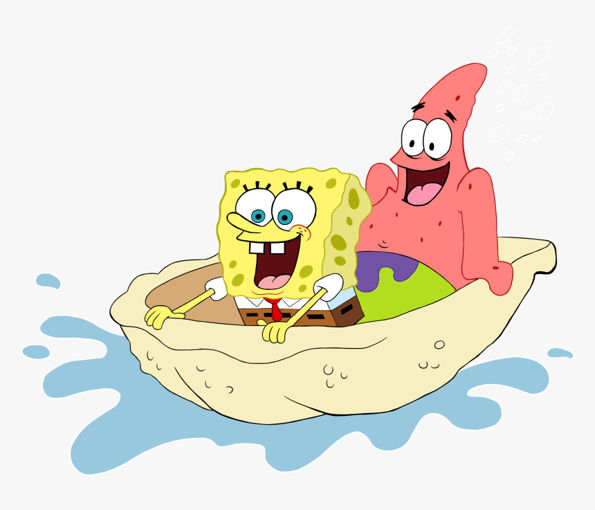 Patrick Star Squidward Tentacles Mr - Spongebob And Patrick Clipart, HD Png Download, Free Download