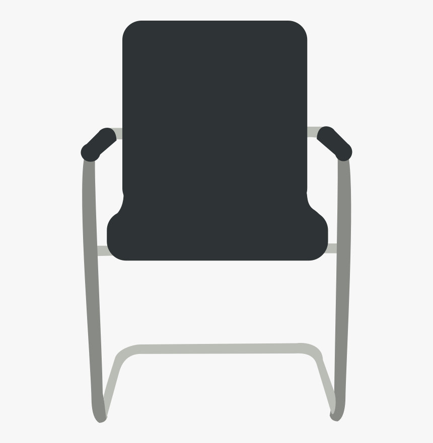 Office Chair Clipart Png - Back Of Chair Vector, Transparent Png, Free Download