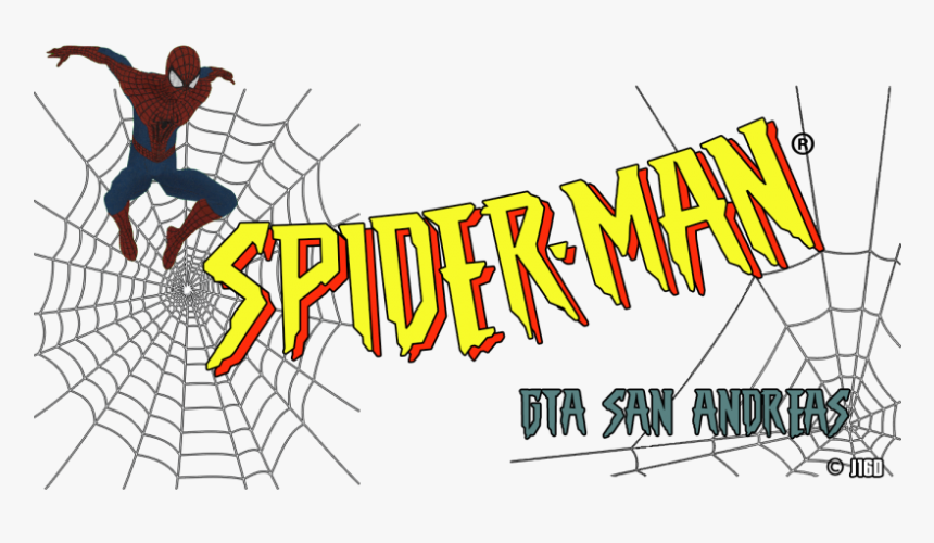 Gta San Andreas - Spider Web Clip Art, HD Png Download, Free Download