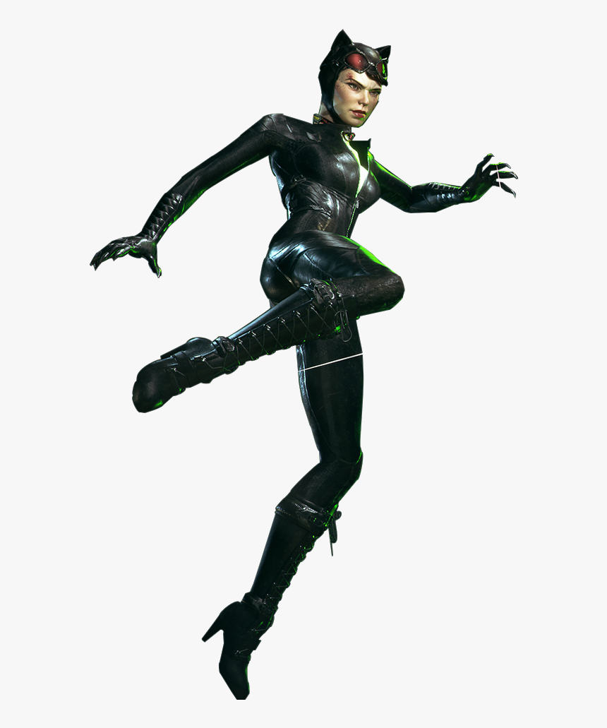Transparent Cat Woman Clipart Batman Arkham Knight Catwoman Png Png Download Kindpng