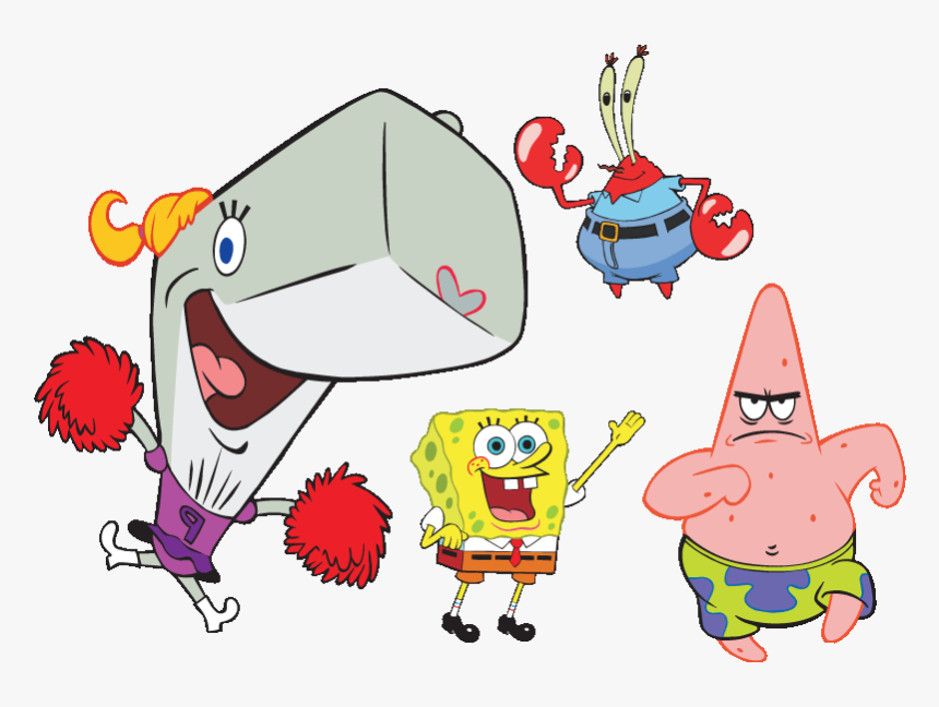 Spongebob Squarepants Clip Art Free - Anak Ni Mr Krabs, HD Png Download, Free Download