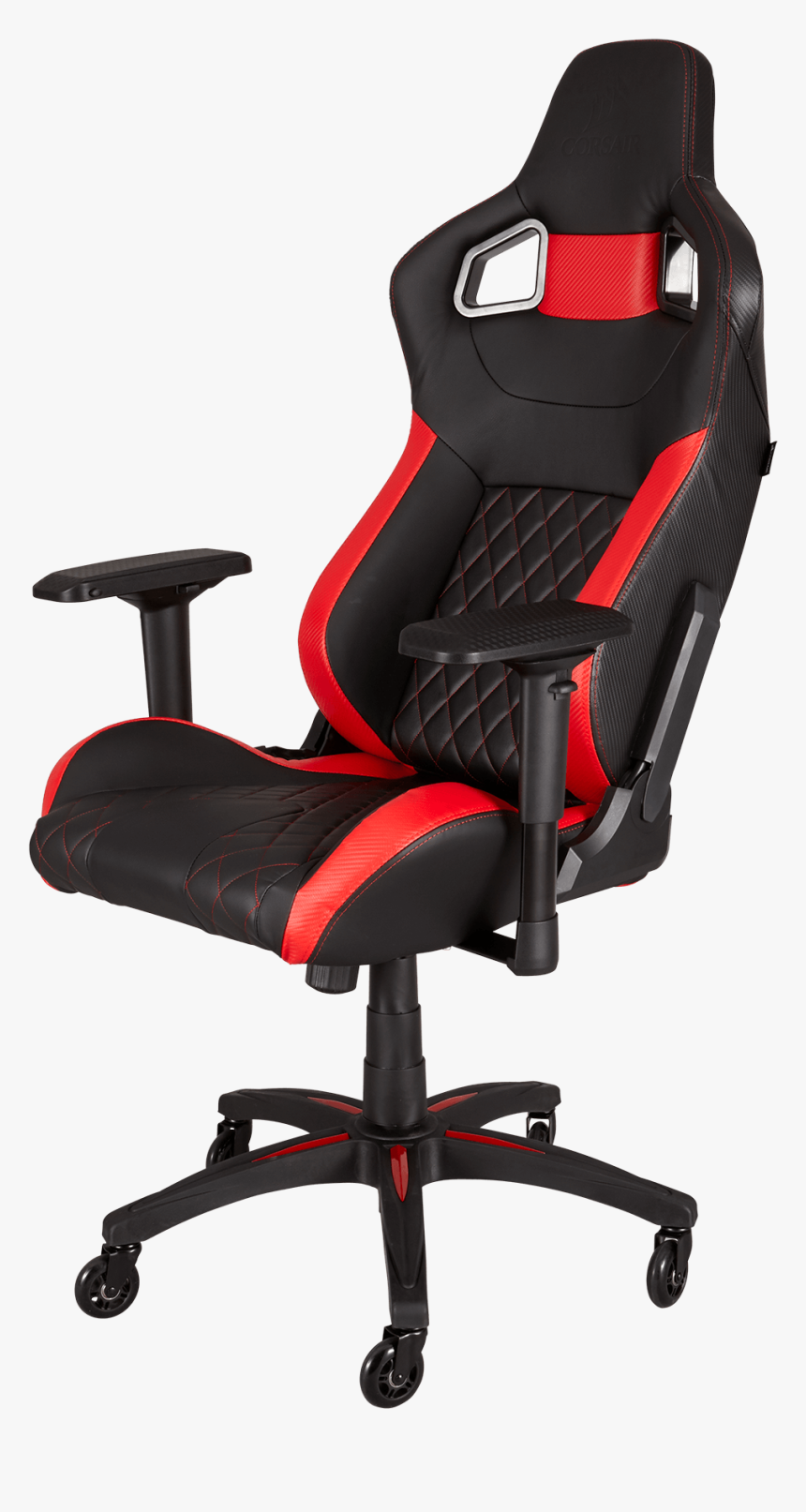 Corsair T1 Race Gaming Chair Black Red, HD Png Download, Free Download