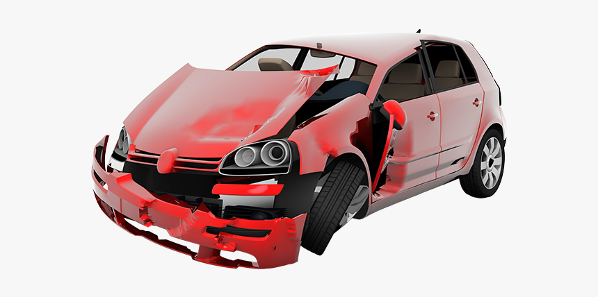 Crashed Car Transparent Background, HD Png Download, Free Download