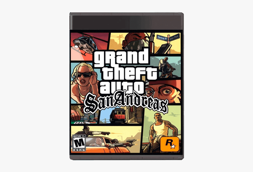 Grand Theft Auto San Andreas Play 4, HD Png Download, Free Download