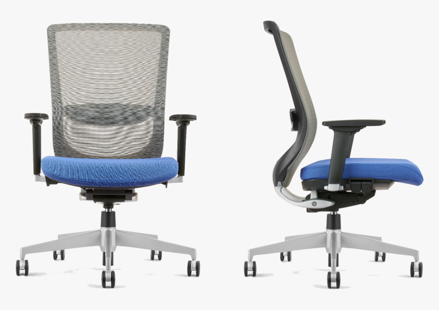 Blue Adjustable Ergonomic Chair - Cover Office Furniture Catalog, HD Png Download, Free Download