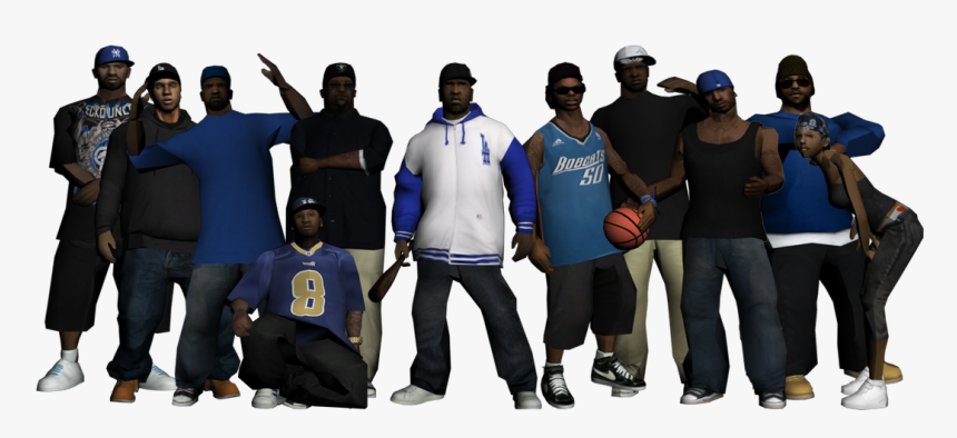 Picture - Gta San Andreas Skin Png, Transparent Png, Free Download