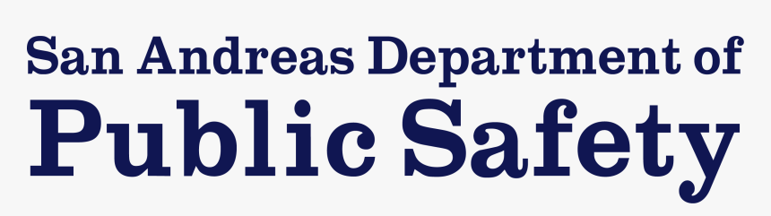 San Andreas Department Of Public Safety Hd Png Download Kindpng