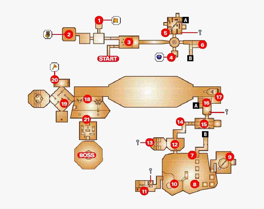 Shadow Temple Map, HD Png Download, Free Download