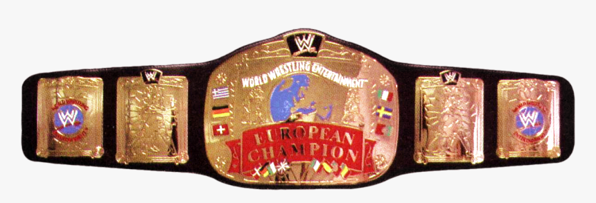 Wwe European Championship - Wwe European Belt, HD Png Download, Free Download