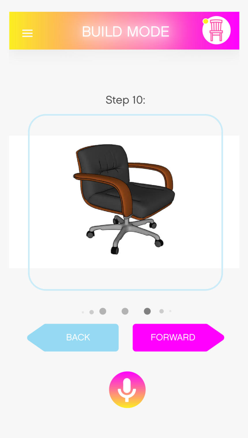 Wireframes Hif - Office Chair, HD Png Download, Free Download