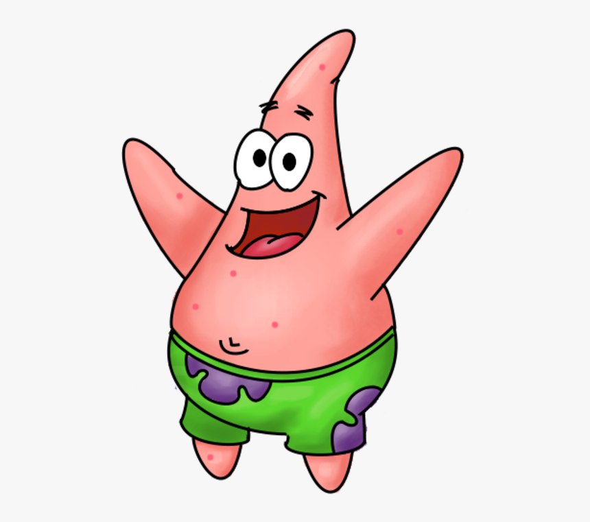 Shocked Patrick Png - Patrick Clipart, Transparent Png, Free Download