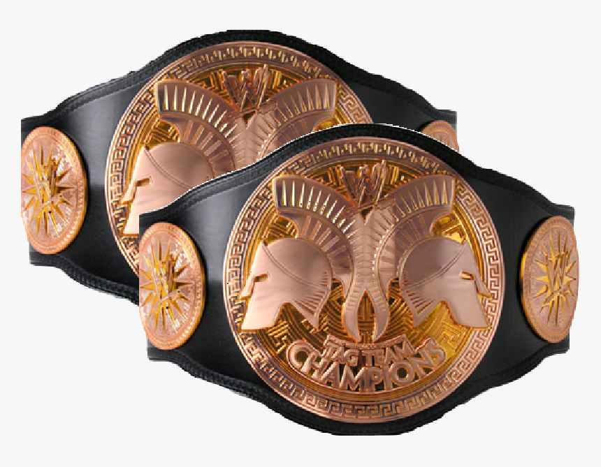 Wwe Tag Team Championship Png - Wwe Tag Team Titles 2010, Transparent Png, Free Download