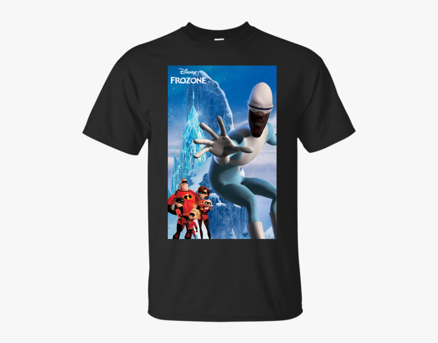 Frozone Frozen Parody Design T Shirt & Hoodie - Pediatric Cancer T Shirt, HD Png Download, Free Download