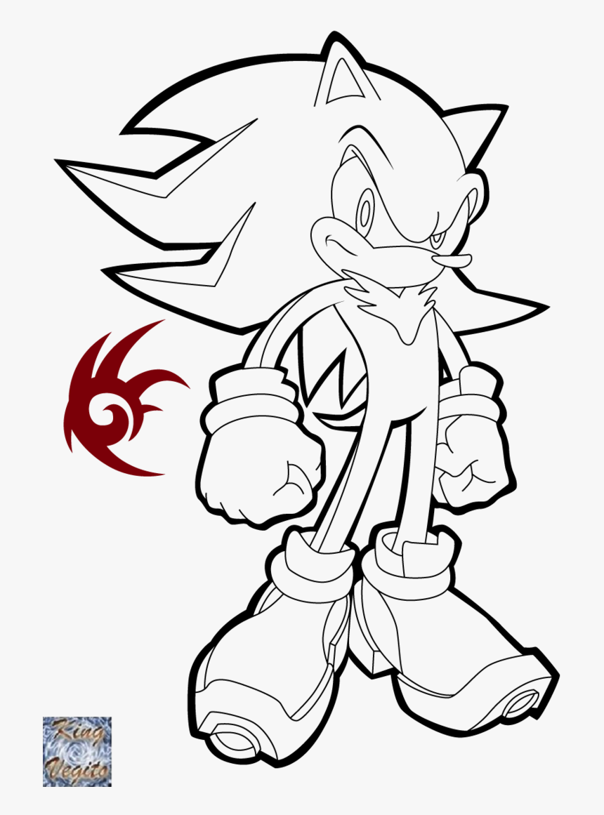 Transparent Sonic Boom Png - Shadow The Hedgehog Coloring Pages, Png Download, Free Download