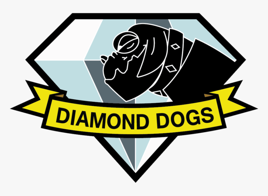 Th3anim8er, Diamond Dog, Konami, Logo, Metal Gear, - Diamond Dogs, HD Png Download, Free Download