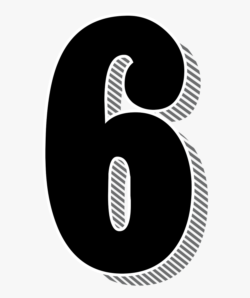 Numeros Seis, HD Png Download, Free Download