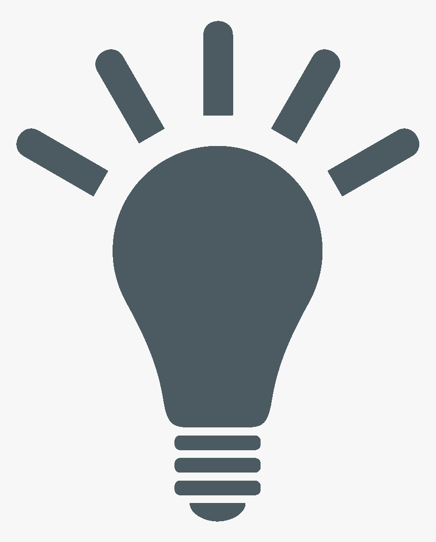 Transparent Zoom Icon Png - Light Bulb Yellow Icon, Png Download, Free Download