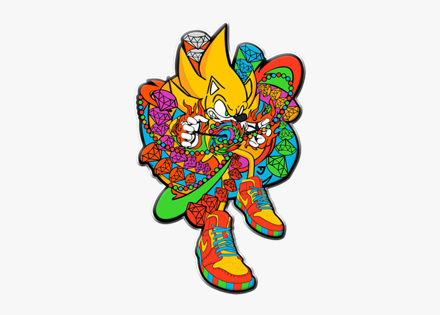 Image Of Super Sonic Orbiter Pin, HD Png Download, Free Download