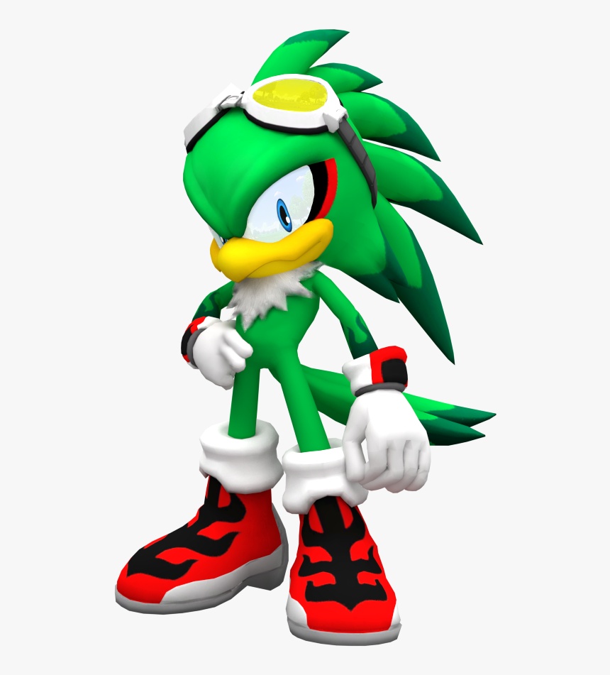 Jet The Hawk From Sonic Videogames - Sonic Heroes Team Babylon, HD Png Download, Free Download