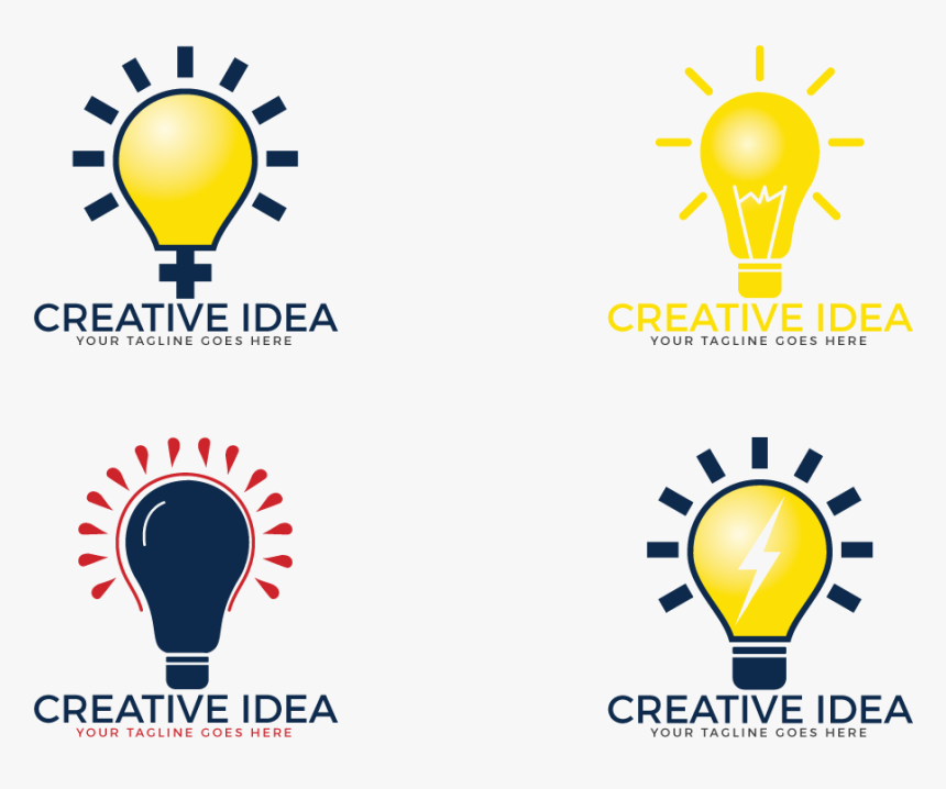Bright Ideas, Creative Thoughts - Creative Thoughts Logo Design, HD Png Download, Free Download
