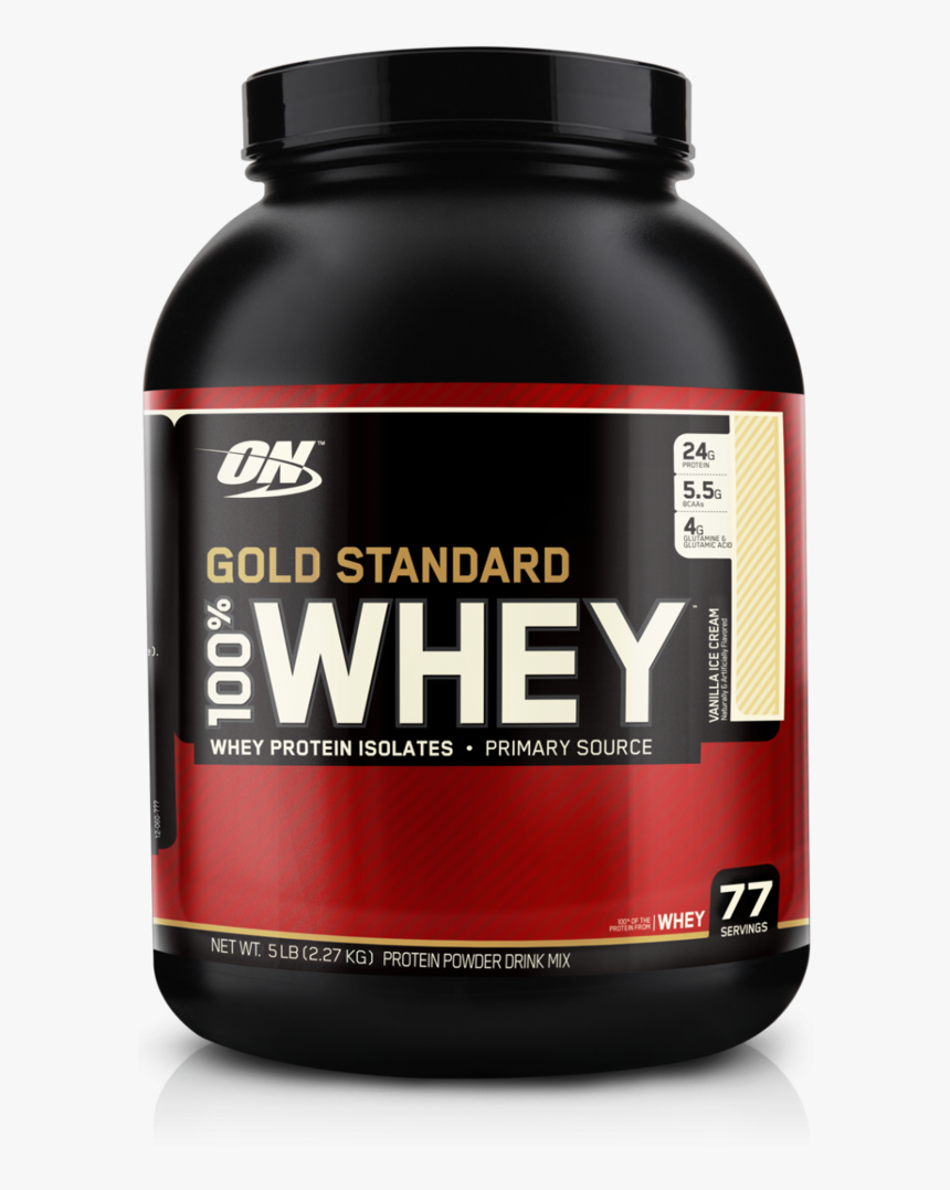 Optimum Nutrition 100% Whey Gold Standard - Whey Protein Muscle Gainer, HD Png Download, Free Download