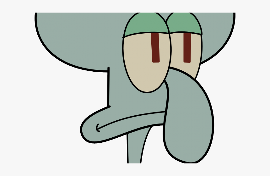 Squidward Head Png - Squidward Face Transparent Background, Png Download is...